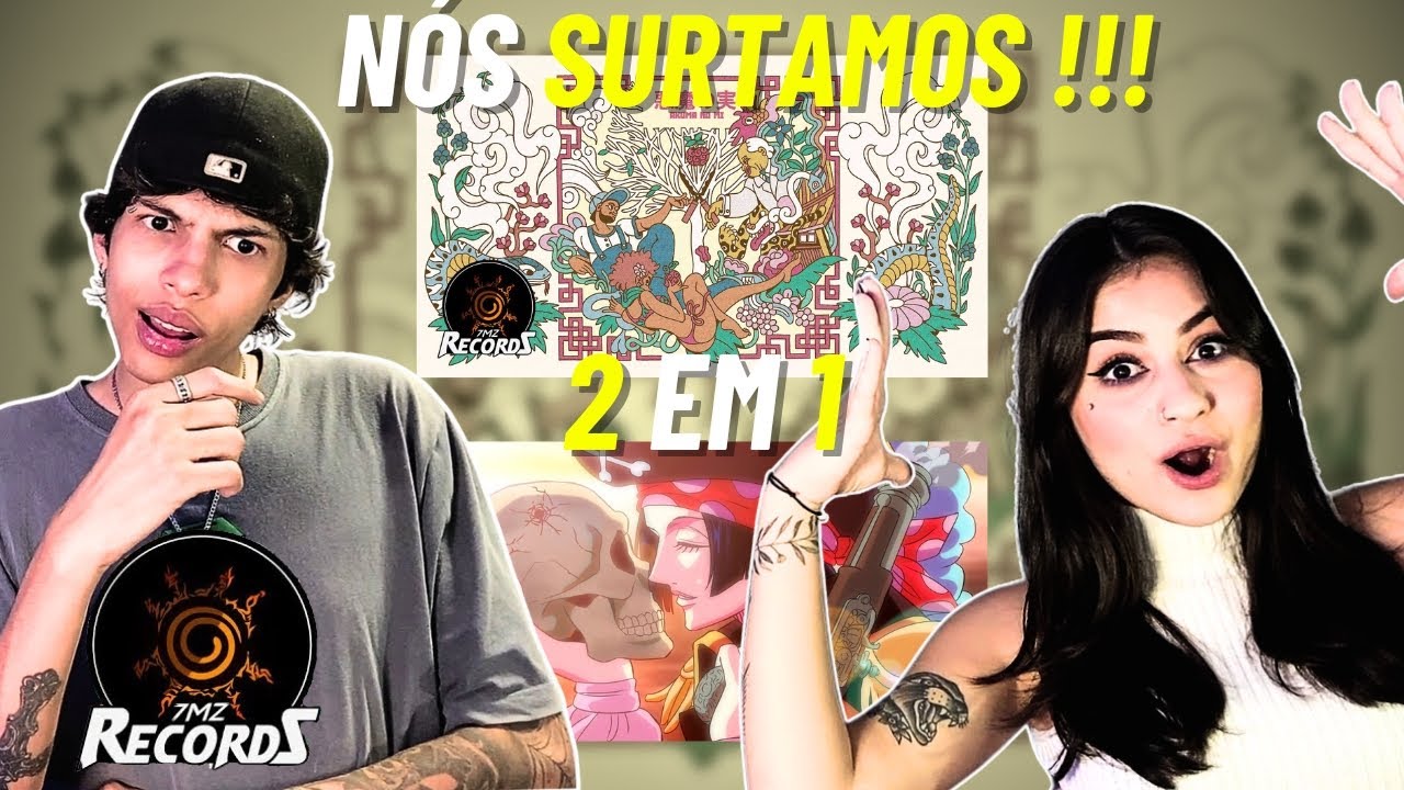 QUE LOUCURA !!! REACT 7MZ | 2 EM 1| AKUMA NO MI + PIRATA | 7MZ RECORDS