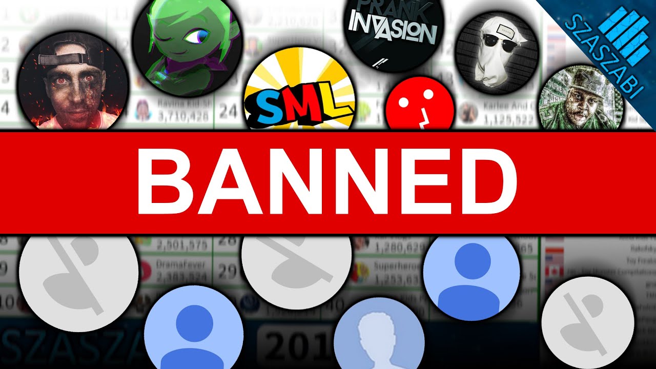 TOP 50 - Most Subscribed Deleted YouTube Channels on YouTube of All Time - 2005-2021