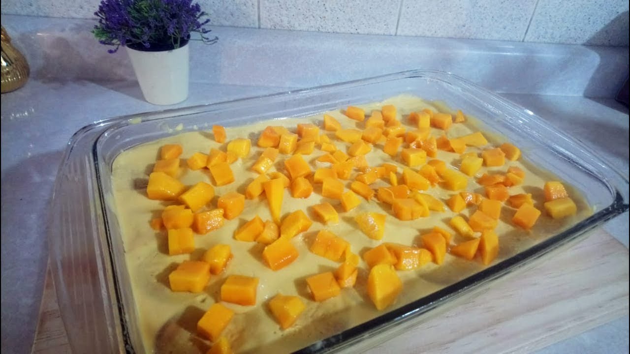 CARLOTA DE MANGO ¡RIQUISIMA!😋🤗🥧
