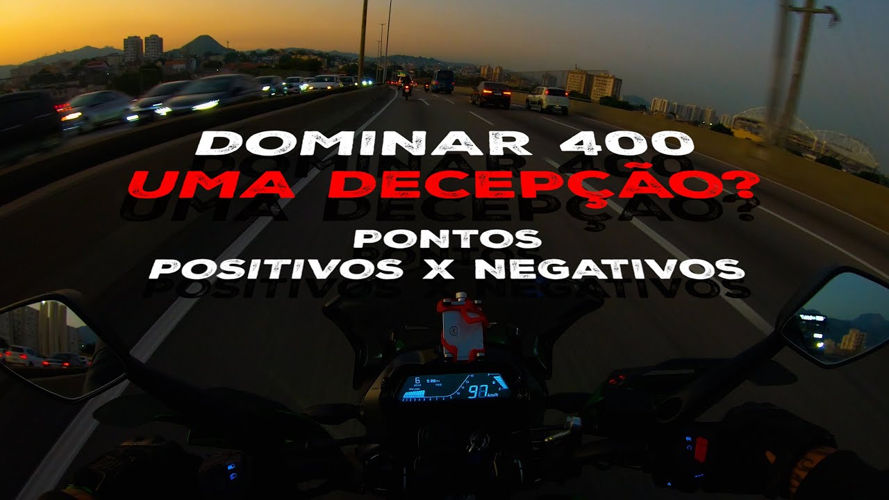 EU NÃO COMPRARIA UMA DOMINAR 400...sem antes assistir este vídeo!