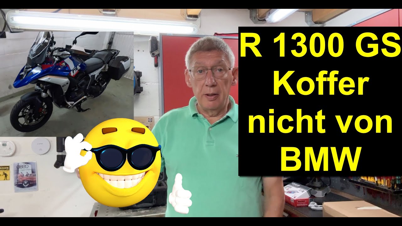 R 1300 GS Koffermontage