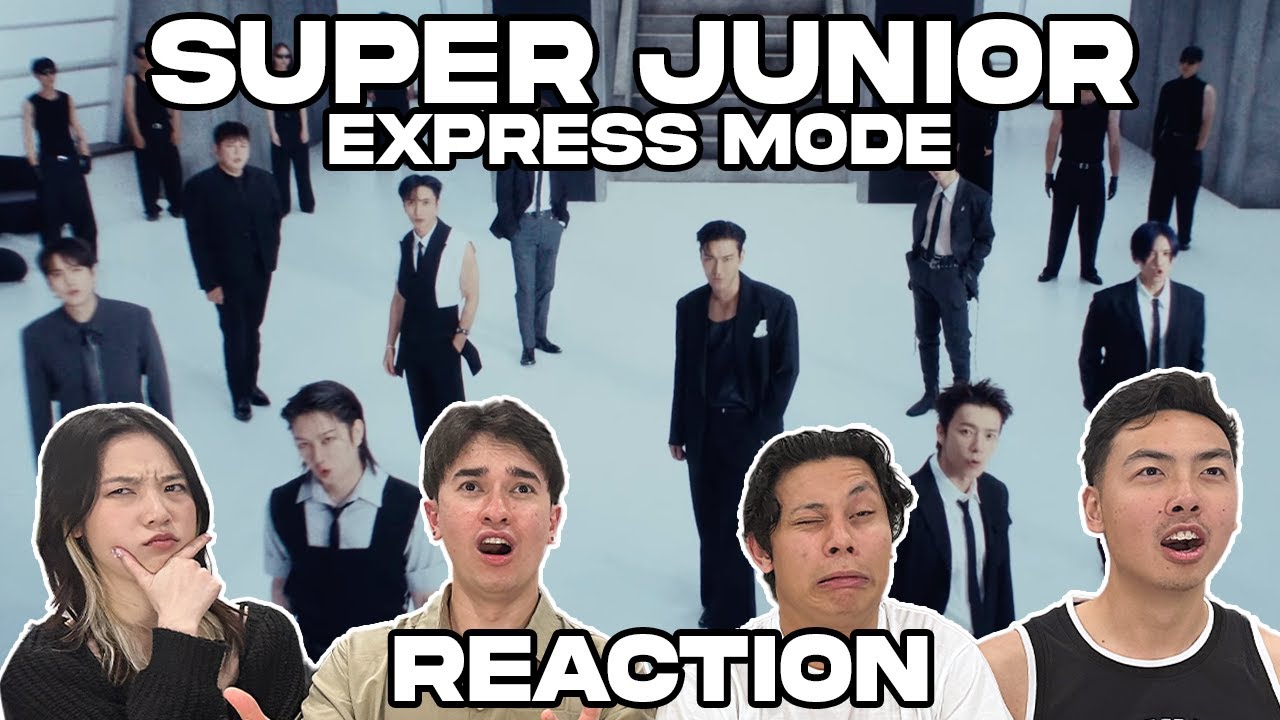 OUR FIRST TIME WATCHING SUPER JUNIOR!