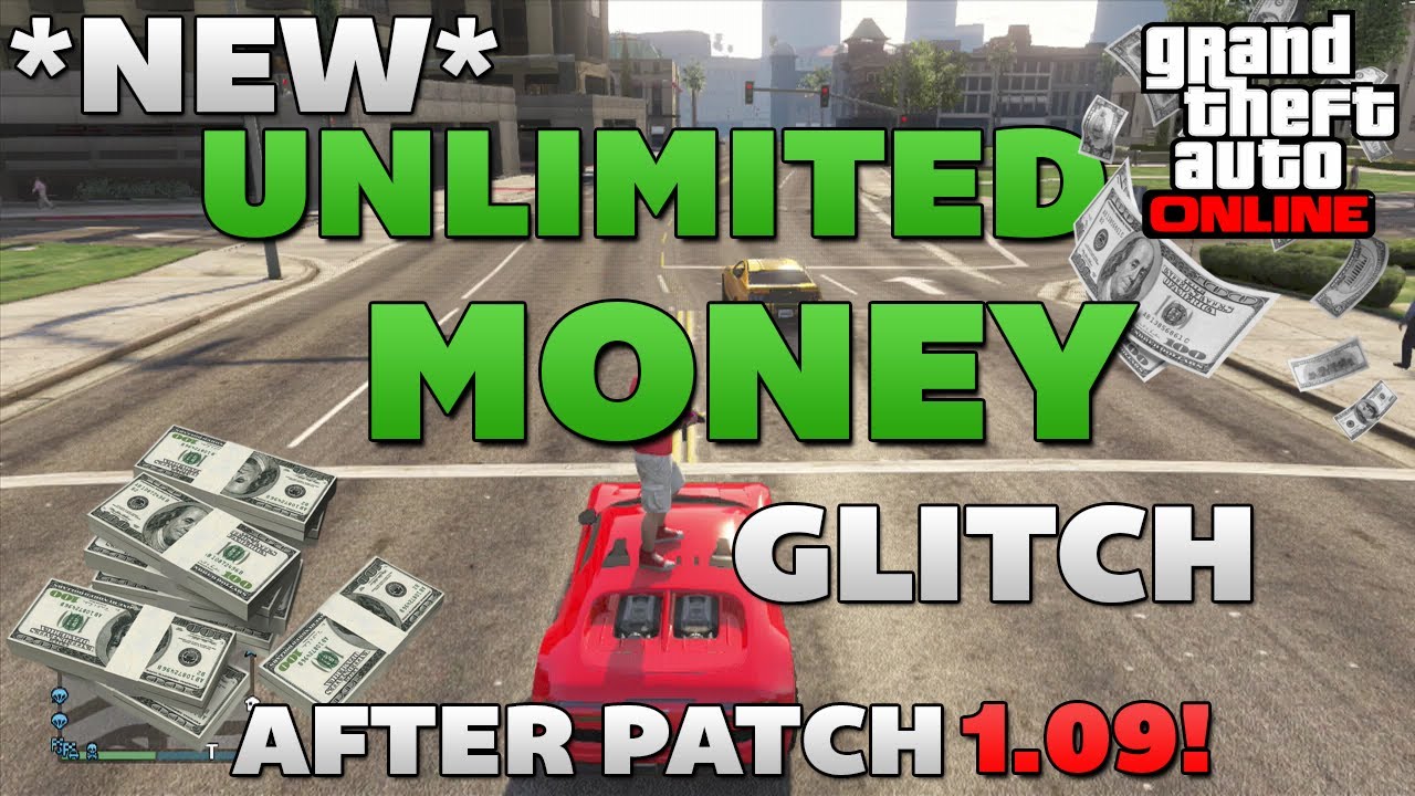 GTA 5 - Unlimited Money Glitch (AFTER PATCH 1.09)