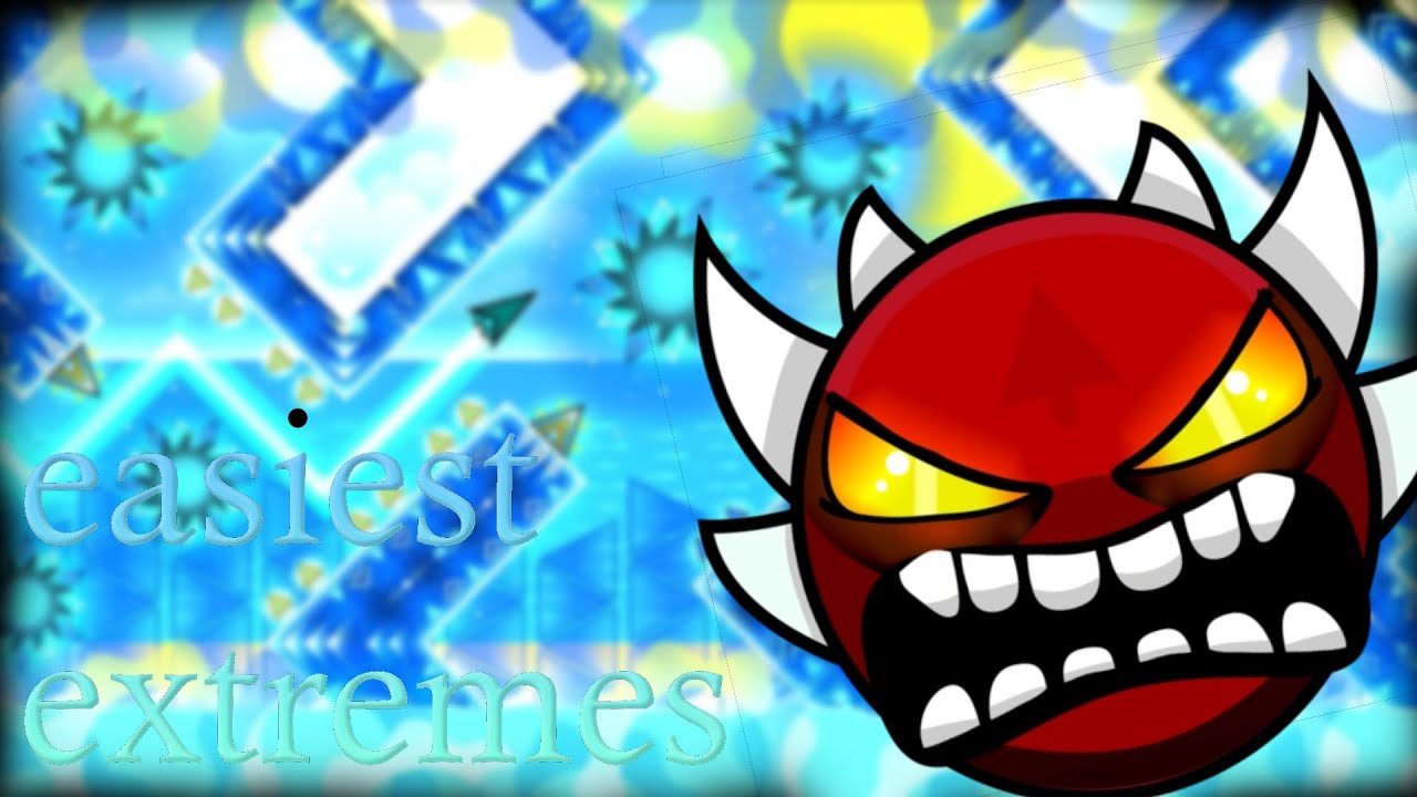 〈𝟏𝟒𝟒𝟎𝐩〉𝙚𝙖𝙨𝙞𝙚𝙨𝙩 𝙚𝙭𝙩𝙧𝙚𝙢𝙚 𝙙𝙚𝙢𝙤𝙣𝙨 in Geometry Dash (easiest extreme demons)