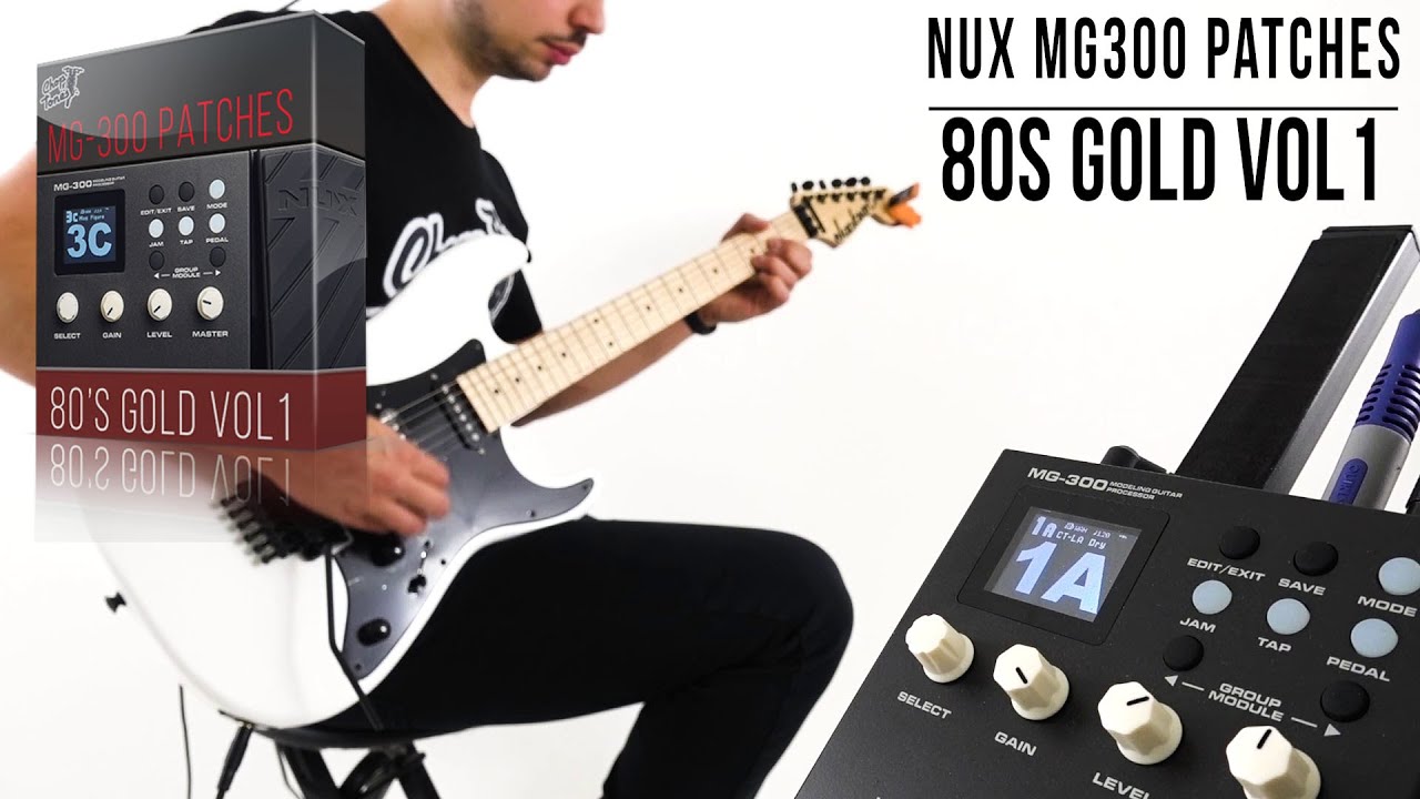 NUX MG-300 / MG-400 / MG-101 Patches | 80s Gold vol1 | Playthrough Demo
