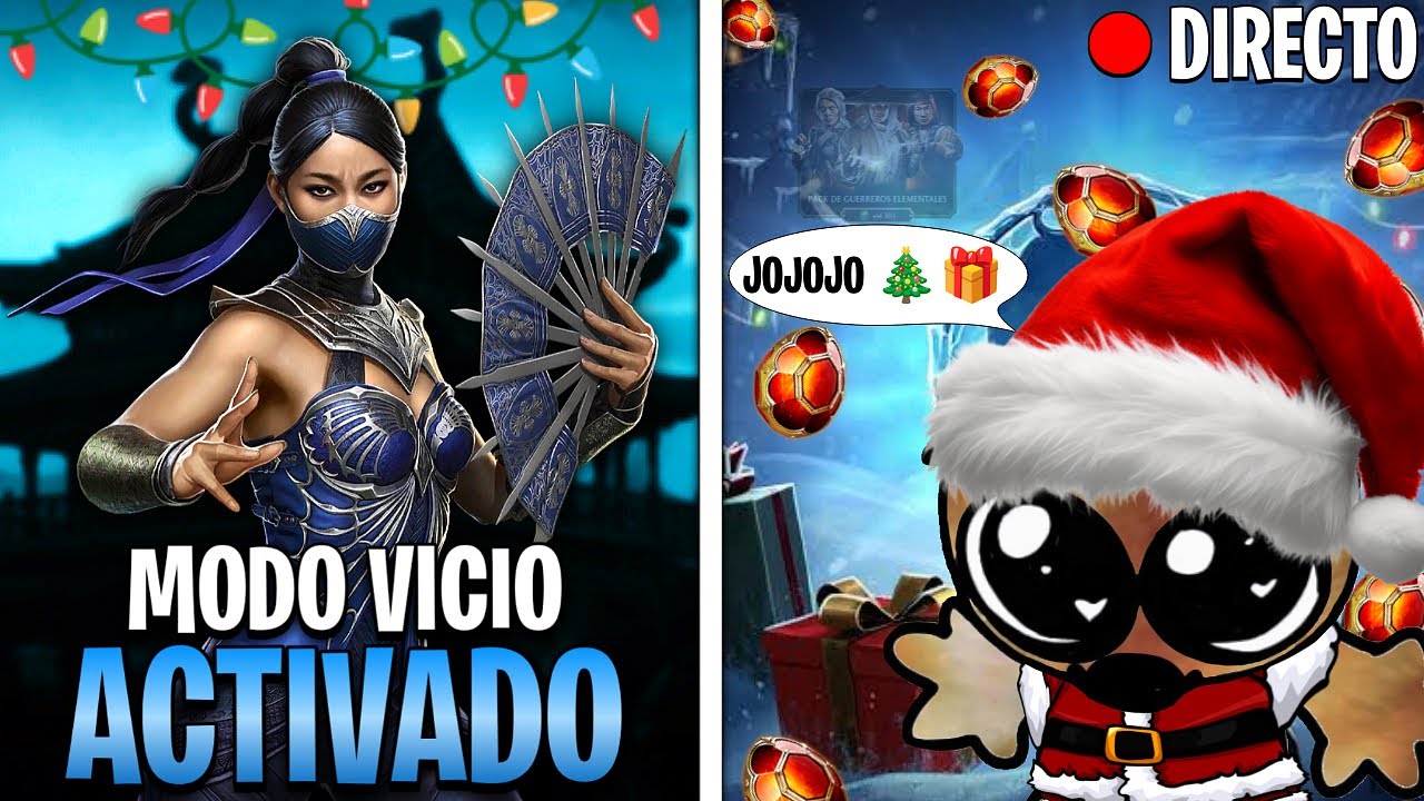 ¡LA NAVIDAD SE ACERCA! CONSIGUIENDO a KITANA MK2 y KRISTALES en la KRIPTA 🎄🎁 | MK Mobile