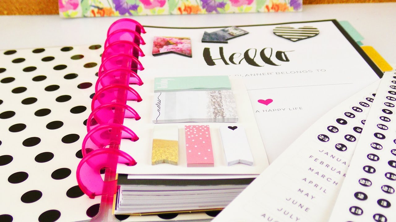 KALENDER von Me & My Big Ideas | 365 Planner Kit mit Stickern, Post-Its | Tolle DIY Kalender BOX