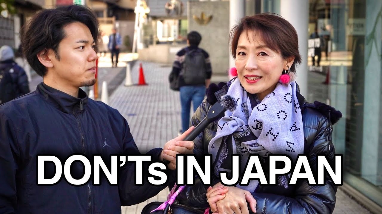 “Tourists, please don’t do this here”from Japanese locals