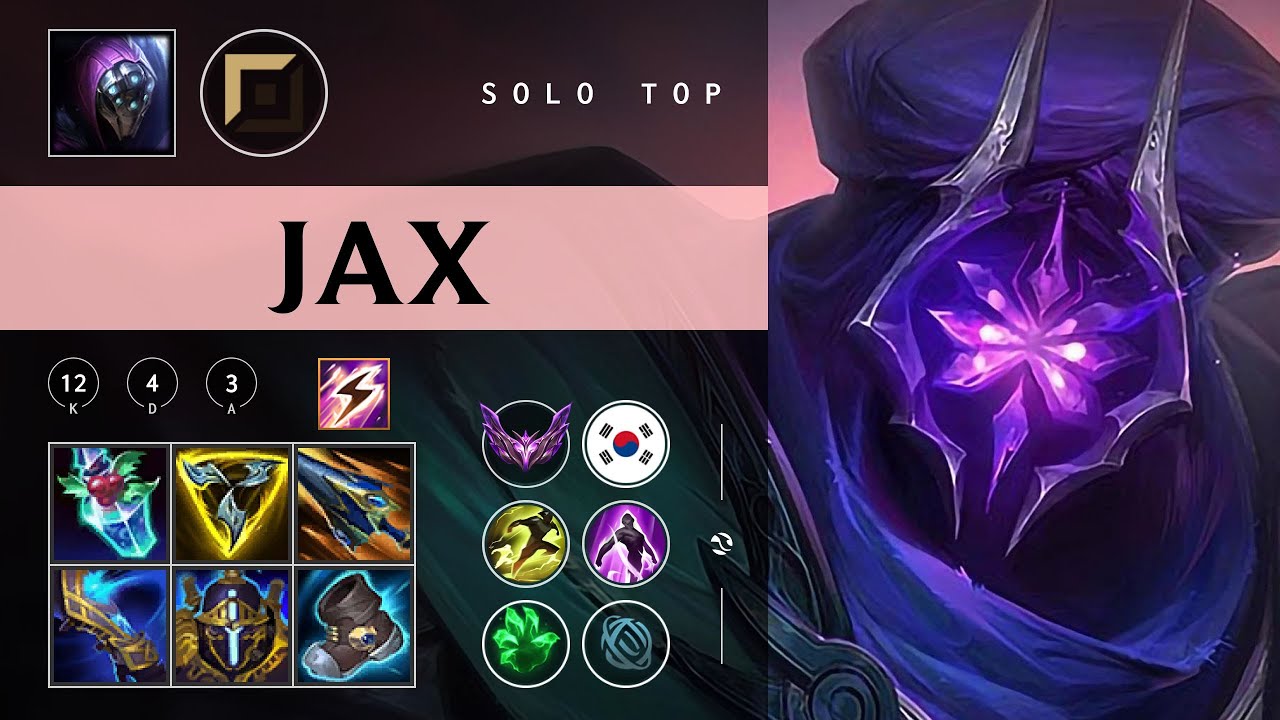 Jax Top vs Ambessa - KR Master Patch 26.02