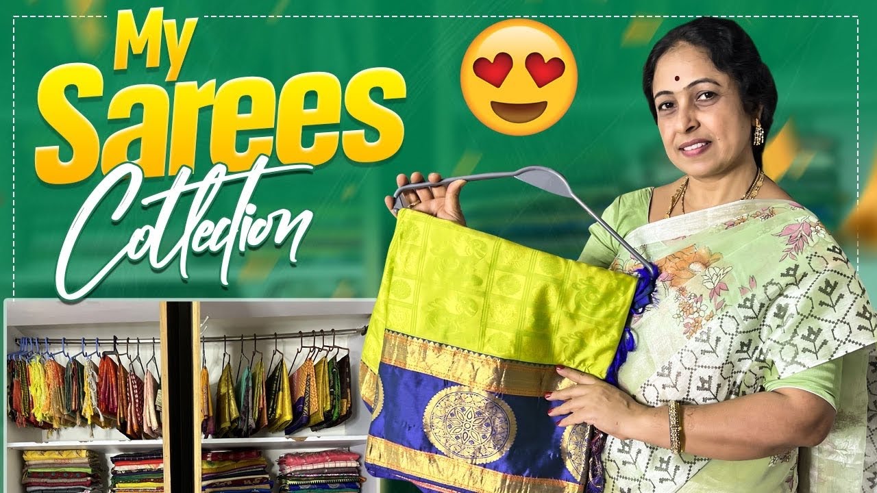 My Sarees Collection | Wardrobe Tour | JayapradaChalla | SreekanthChalla|EP-10