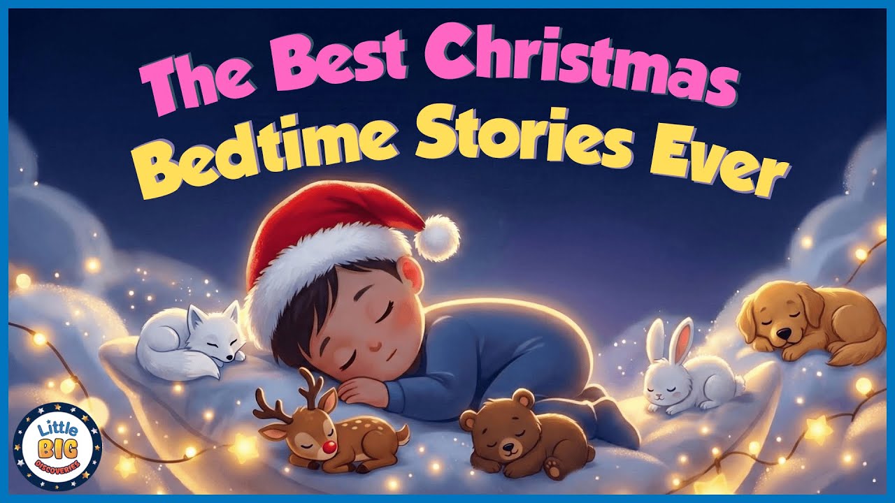 Лучшие рождественские сказки на ночь 🎅🎄 | 30 минут волшебных историй, под которые можно заснуть!