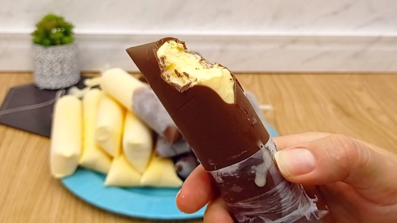 ✅Fazer geladinho gourmet com casquinha de chocolate é muito mais simples do que você imaginava
