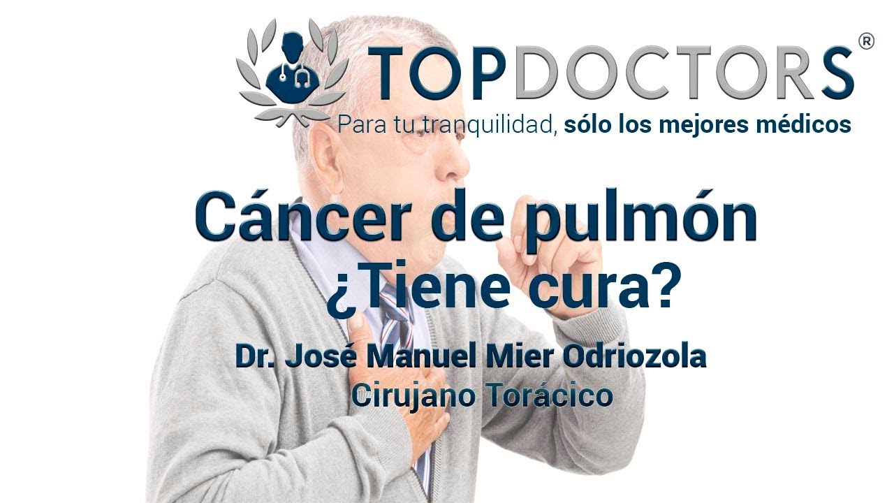 C&aacute;ncer de pulm&oacute;n - &iquest;Tiene cura?