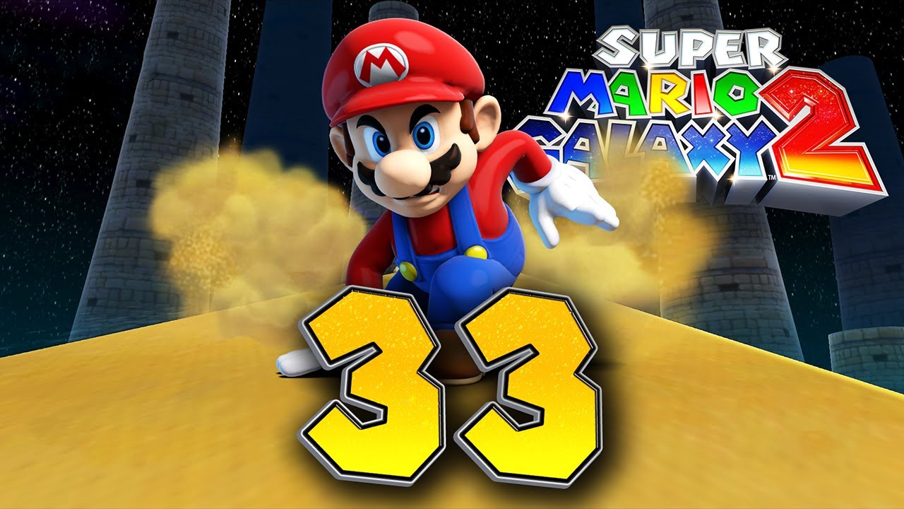 Super Mario Galaxy 2 (4K 60FPS 100%) - World 5 - Part 33: Slipsand Galaxy