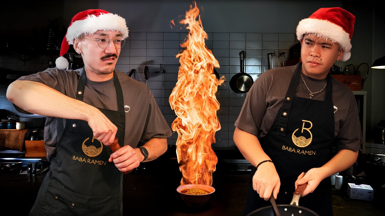 We Tried Making Christmas Ramen… It Got Out of Control