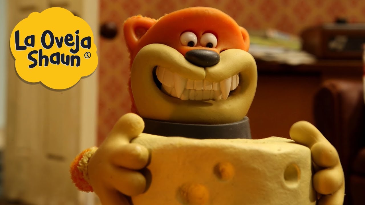 La Oveja Shaun 🐑 ¿A los gatos les gusta el queso? 🐑 Dibujos animados para niños