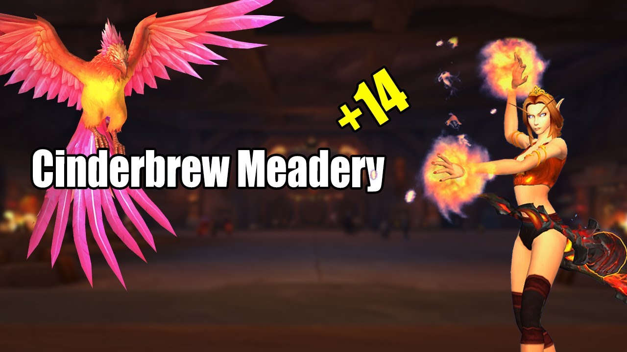 +14 Cinderbrew Meadery | Fire Mage M+ The War Within Season 2
