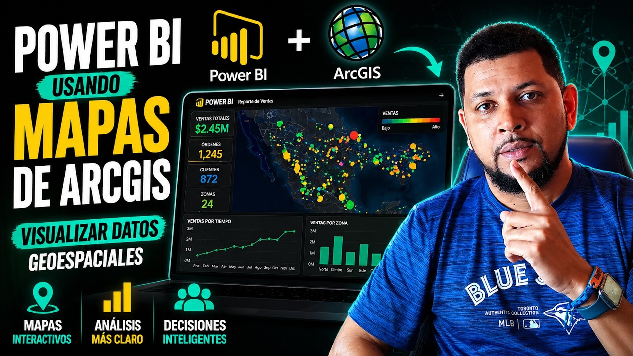 Potencia tus Reportes con MAPAS de ArcGIS en Power BI