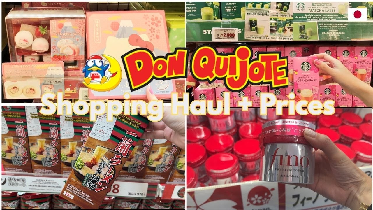 Shopping in Japan | Don Quijote haul + Prices | Shinjuku City, Tokyo | Everyday with Ana