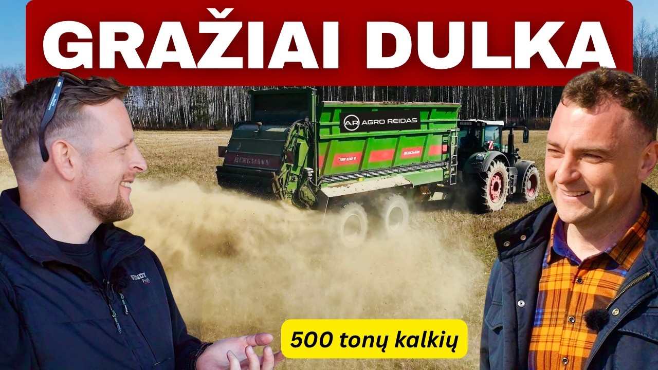 Trę&scaron;ia, kalkes barsto, pur&scaron;kia - tik ar ne pritrūks kuro? || AGRO REIDAS