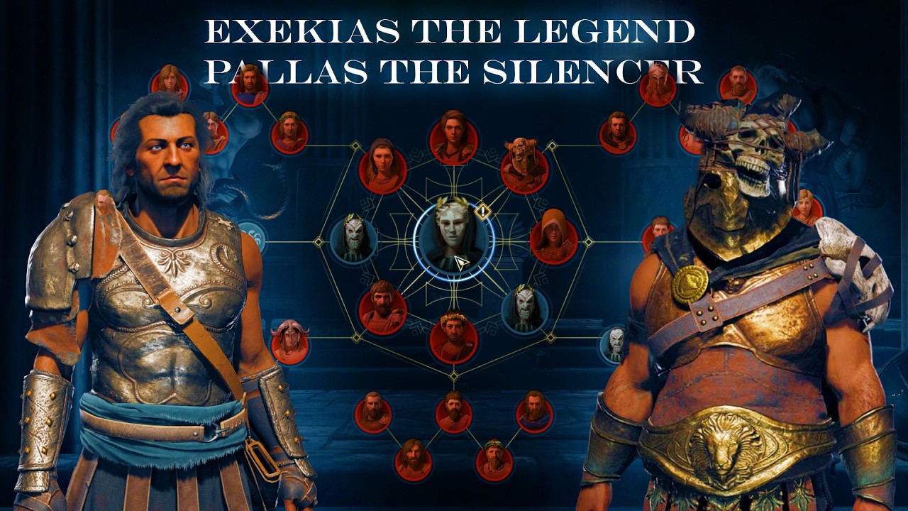Hunting Pallas the Silencer & Exekias the Legend | Heroes of the Cult | Assassin’s Creed Odyssey