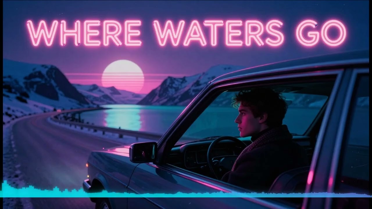 Where Waters Go by Midnight FM | 80sVibes | Dream Pop | Synthwave | AI Music