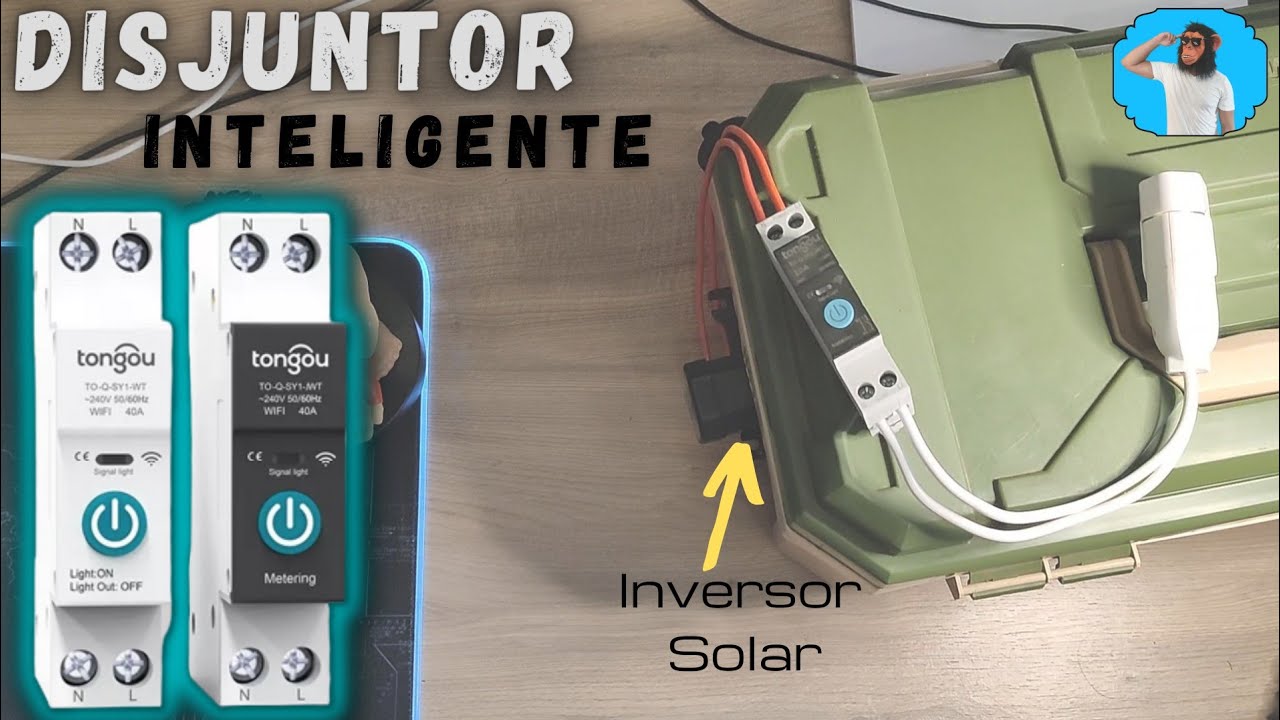 Como Instalar Disjuntor Inteligente ? Com Teste Solar Bifásico !! @Gambiarra Útil
