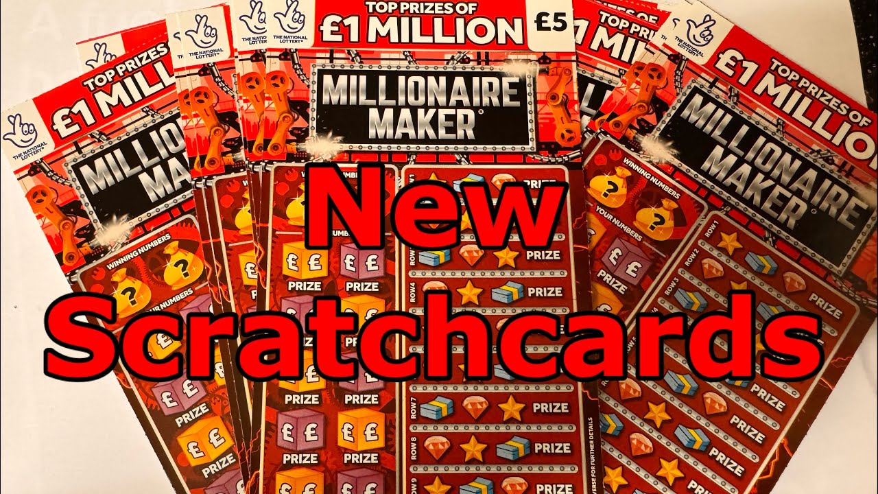 New Scratchcards from the National Lottery