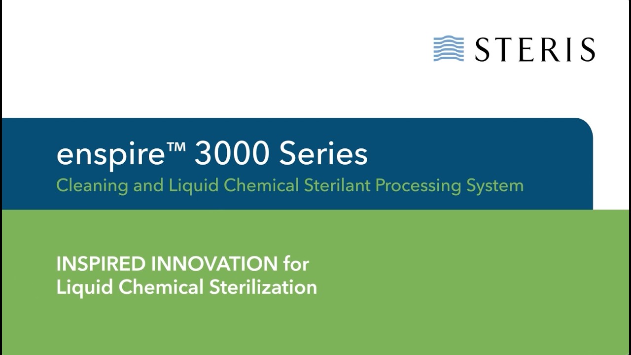 enspire&trade; 3000 Series: Система очистки и жидкостной химической стерилизации | STERIS