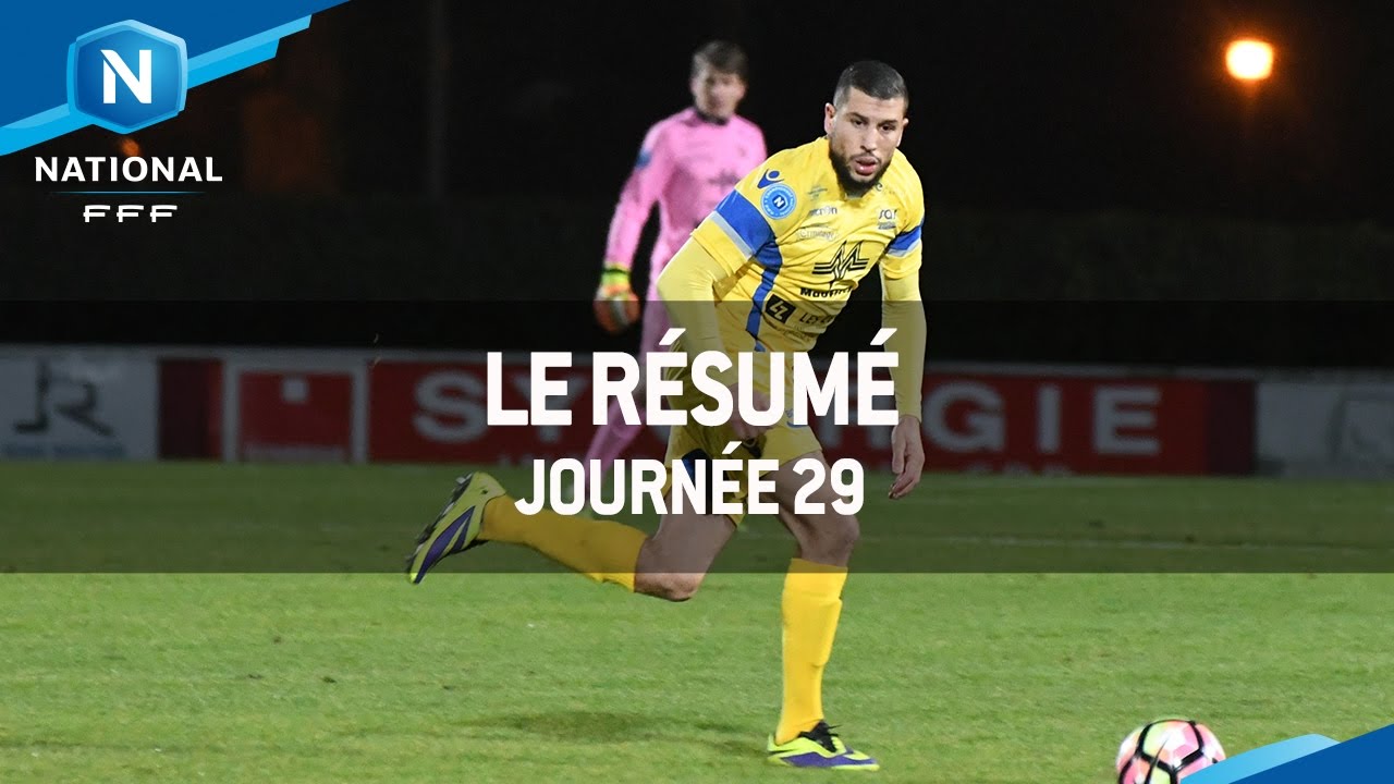Championnat National : tous les buts de la 29e journée