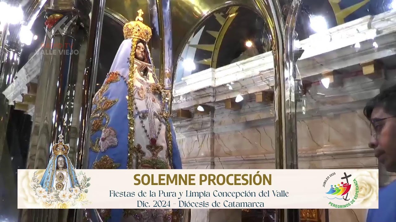 Procesión en honor de la Virgen del Valle