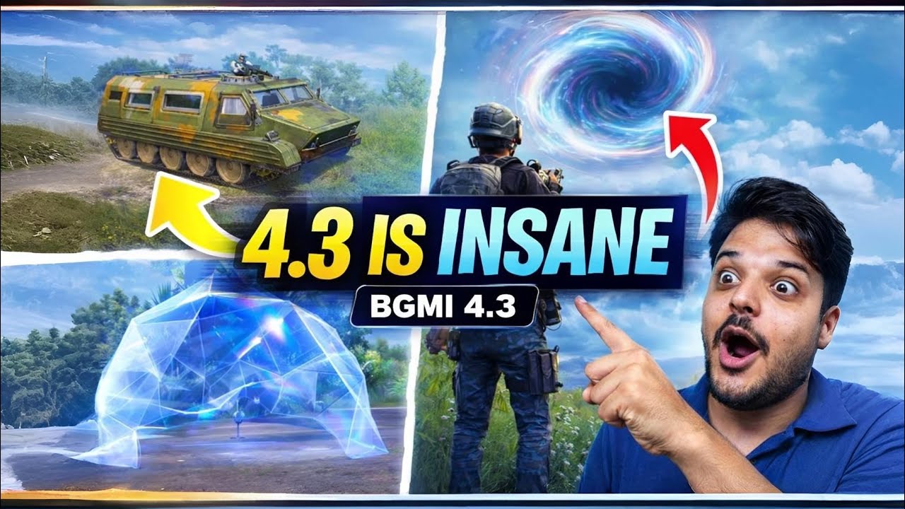 BGMI 4.3 Update – All New Features Explained! 4.3 Beta Version Gameplay