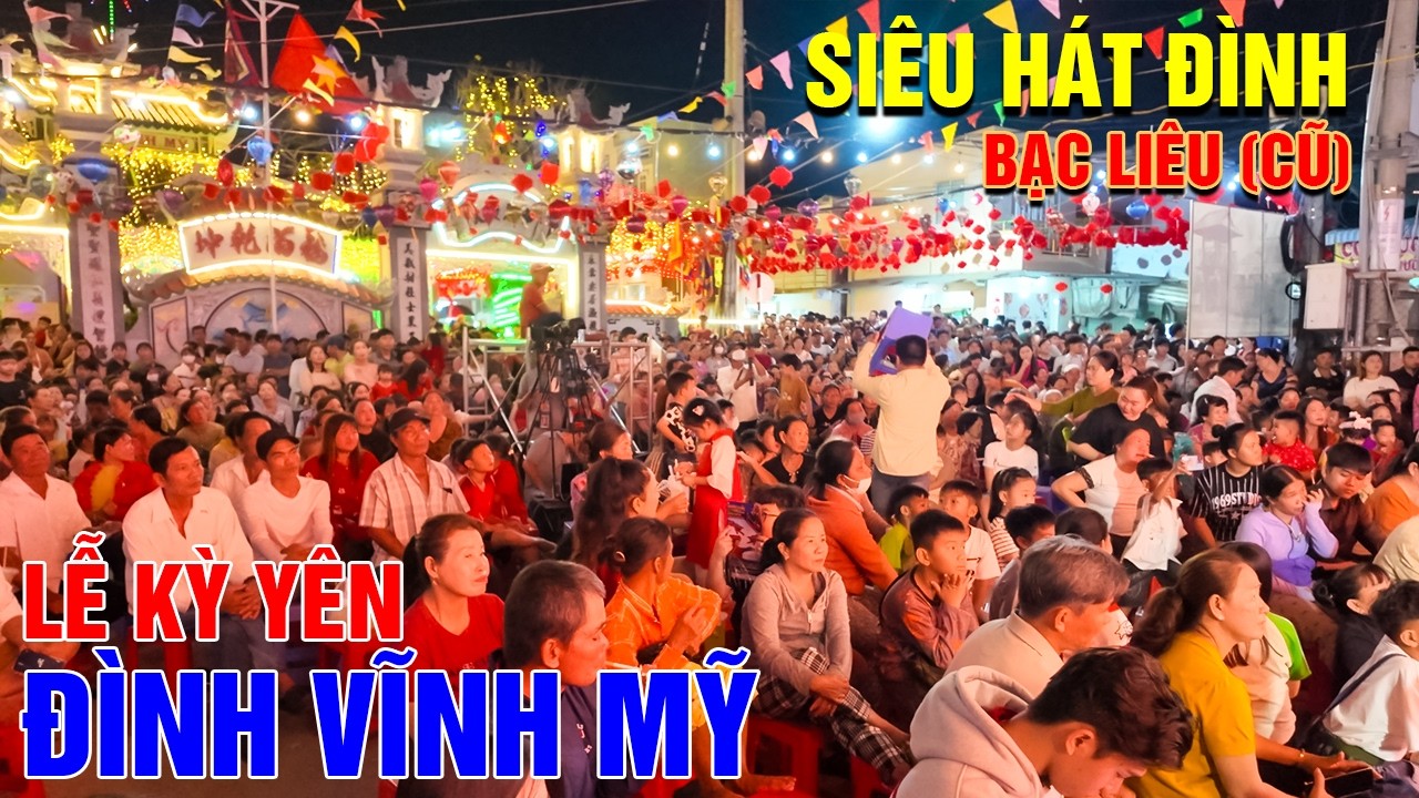 Vui như Tết Lễ Kỳ Yên Đình Vĩnh Mỹ Bạc Liêu năm 2026 | Năm nào cũng đông nghẹt