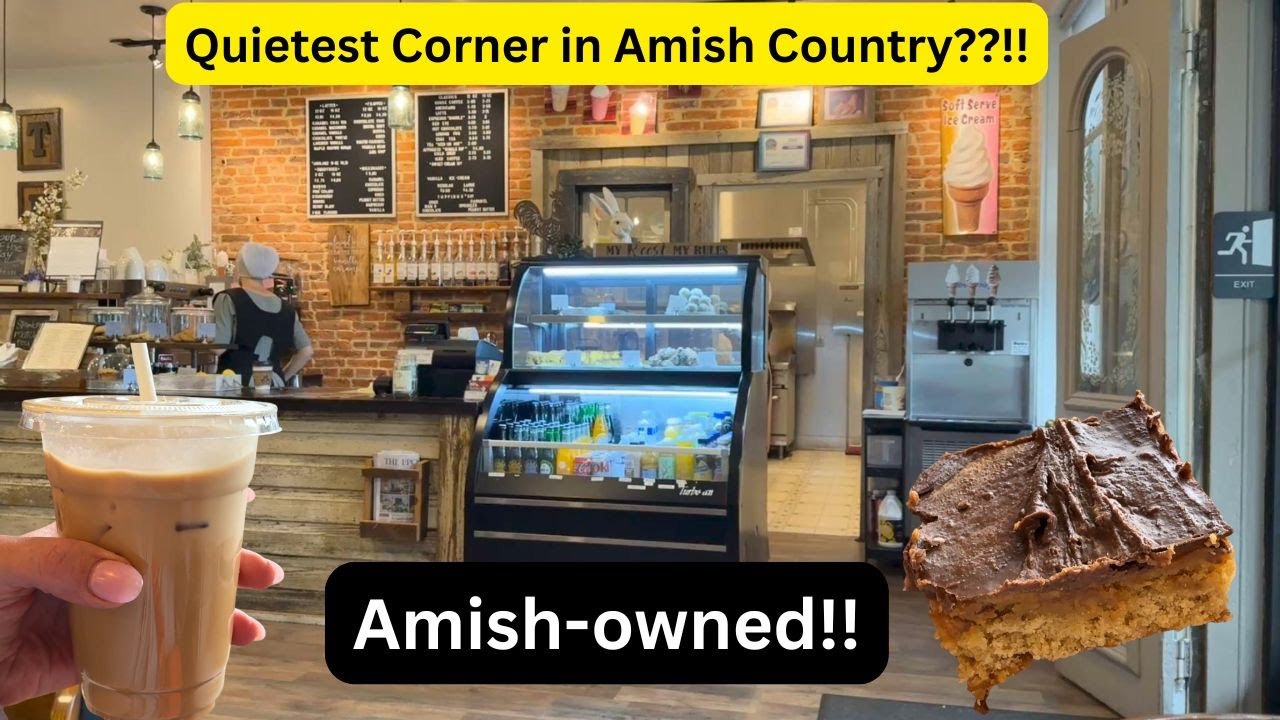 Amish-owned BrickHouse Coffee & Kitchen - 1st visit! #lancasterpa #amish #amishcountry #coffee