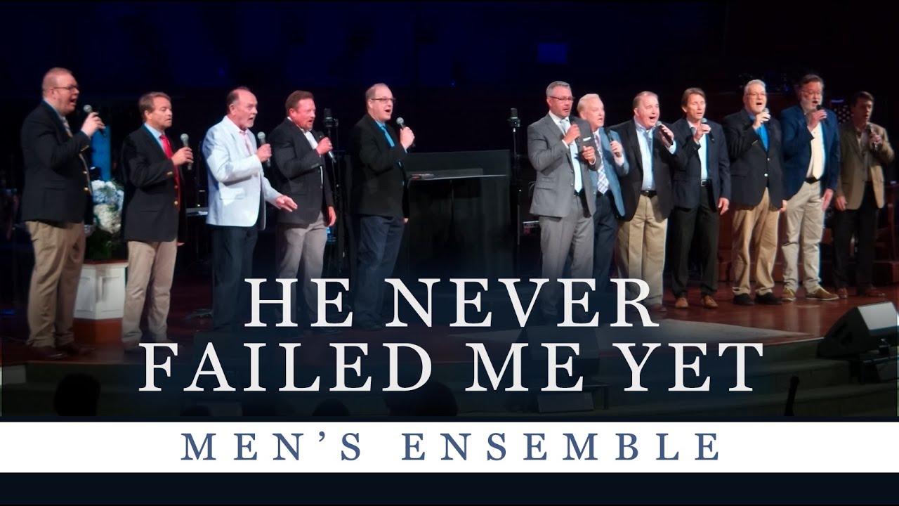 He Never Failed Me Yet