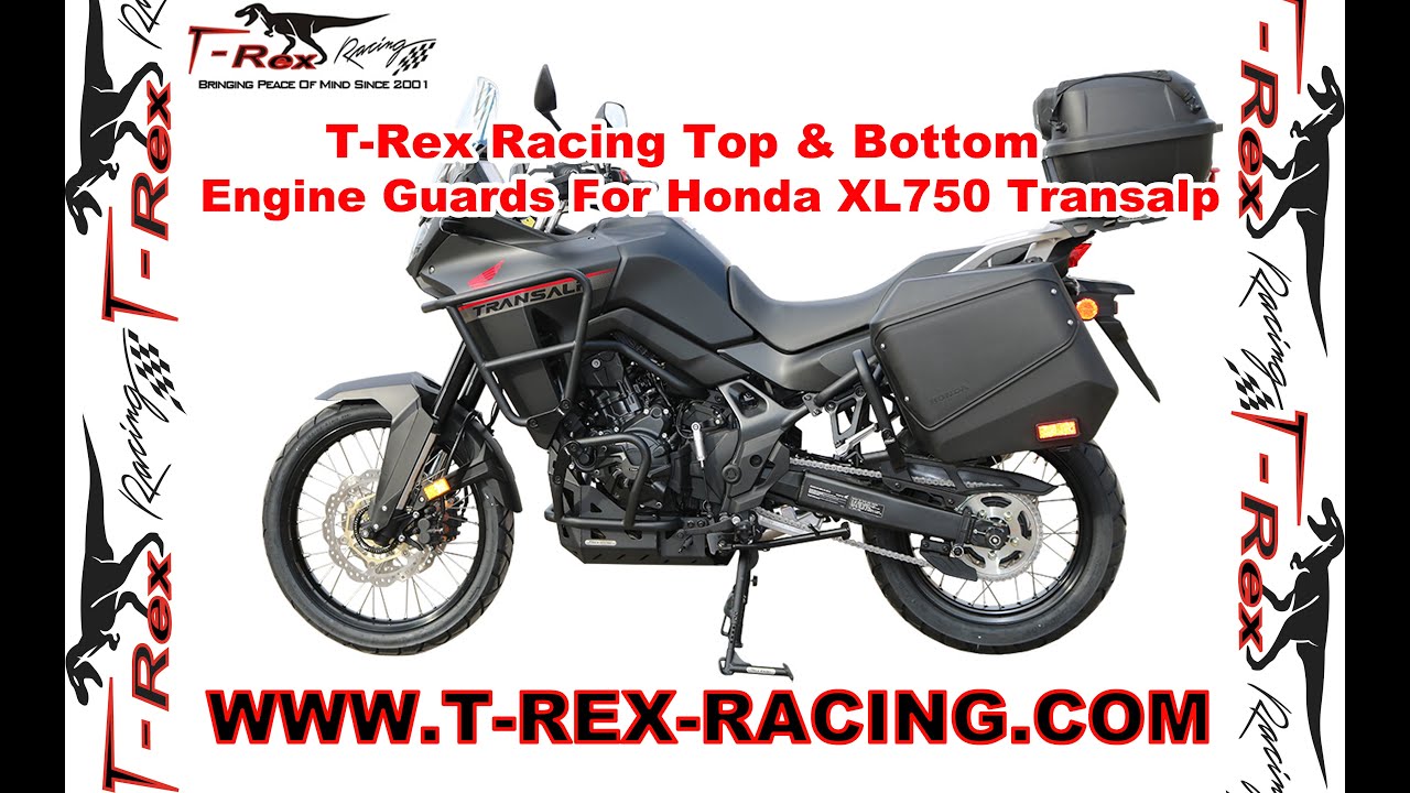 Верхняя и нижняя защита двигателя T-Rex Racing для Honda XL750 Transalp