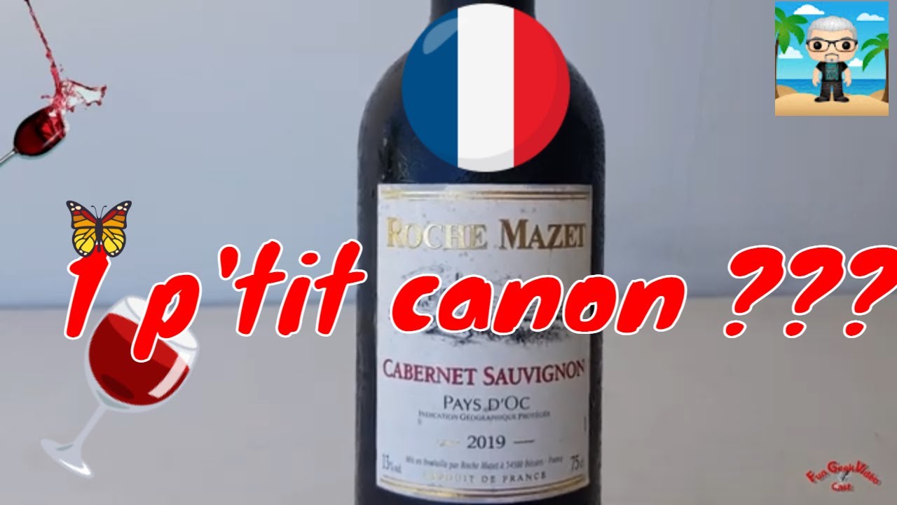 Présentation & Dégustation Vin Rouge Roche Mazet Pays d'Oc