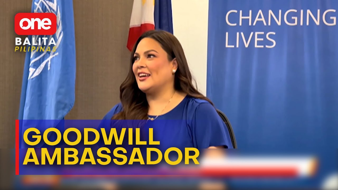 KC Concepcion, itinalagang kauna-unahang Filipino goodwill ambassador ng WFP | One Balita Pilipinas