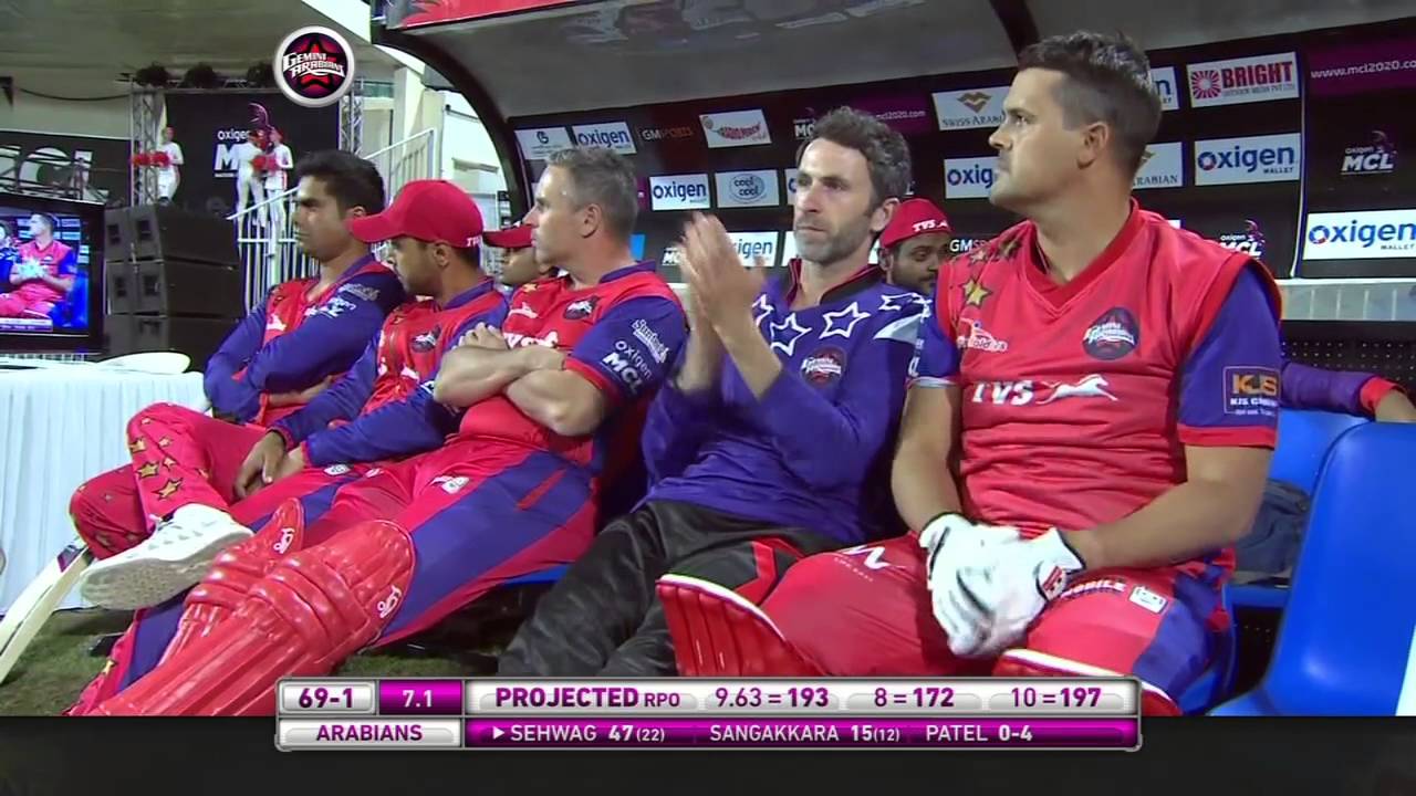Sehwag smashing
