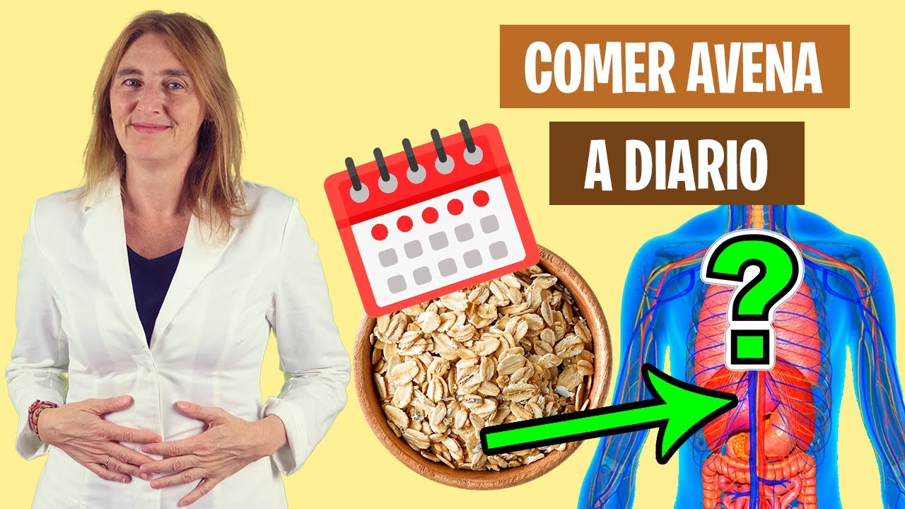 QUÉ LE PASA a TU CUERPO si COMES AVENA A DIARIO | Comer avena a diario | Alimentación real saludable