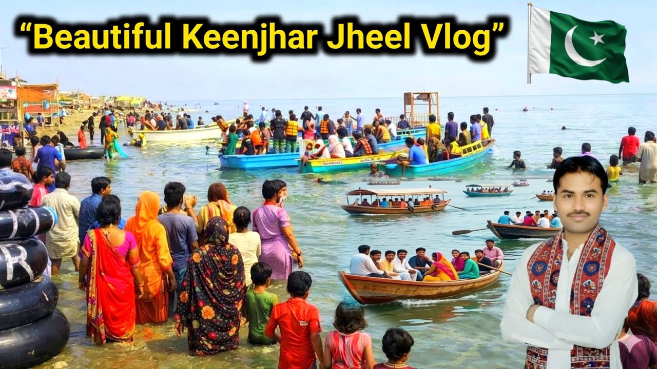 Keenjhar Jheel Trip | Beautiful Lake of Sindh Pakistan Vlog | Narain Meghwar