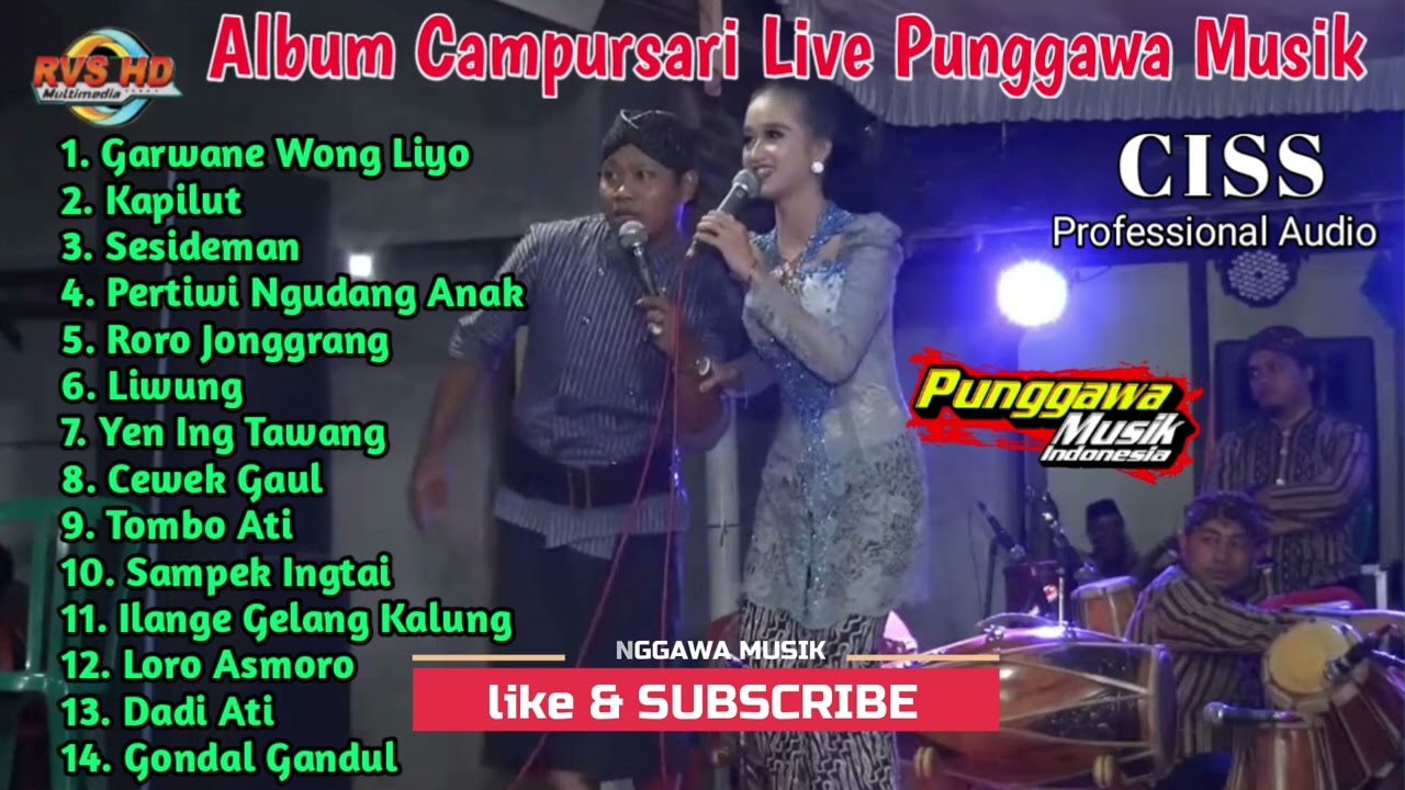 ALBUM CAMPURSARI GAYENG PUNGGAWA MUSIK || CISS AUDIO || RVS VIDEO SHOOTING