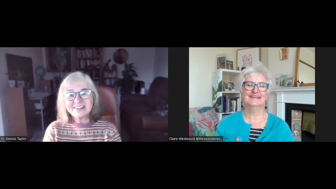 Ageing reimagined - how do we want to live, in our 60 to 80 year old chapter? with Dr Denise Taylor
