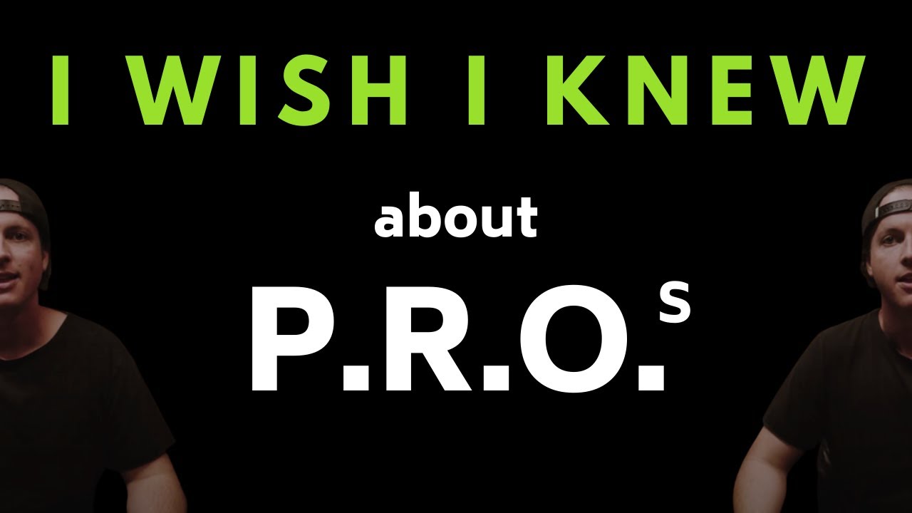 I Wish I Knew...  I About P.R.O.s (Performance Rights Organizations)