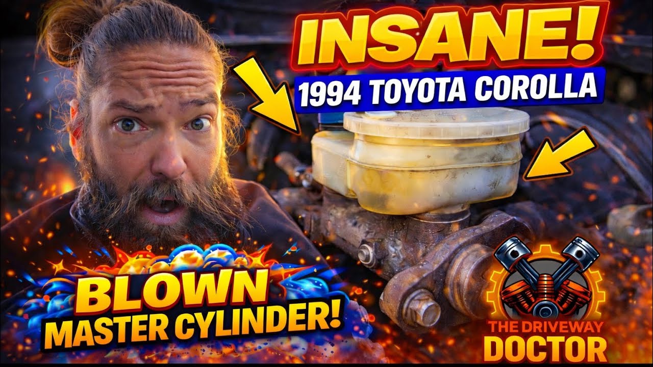 DON’T Ignore This… 1994 Corolla Master Cylinder Replacement