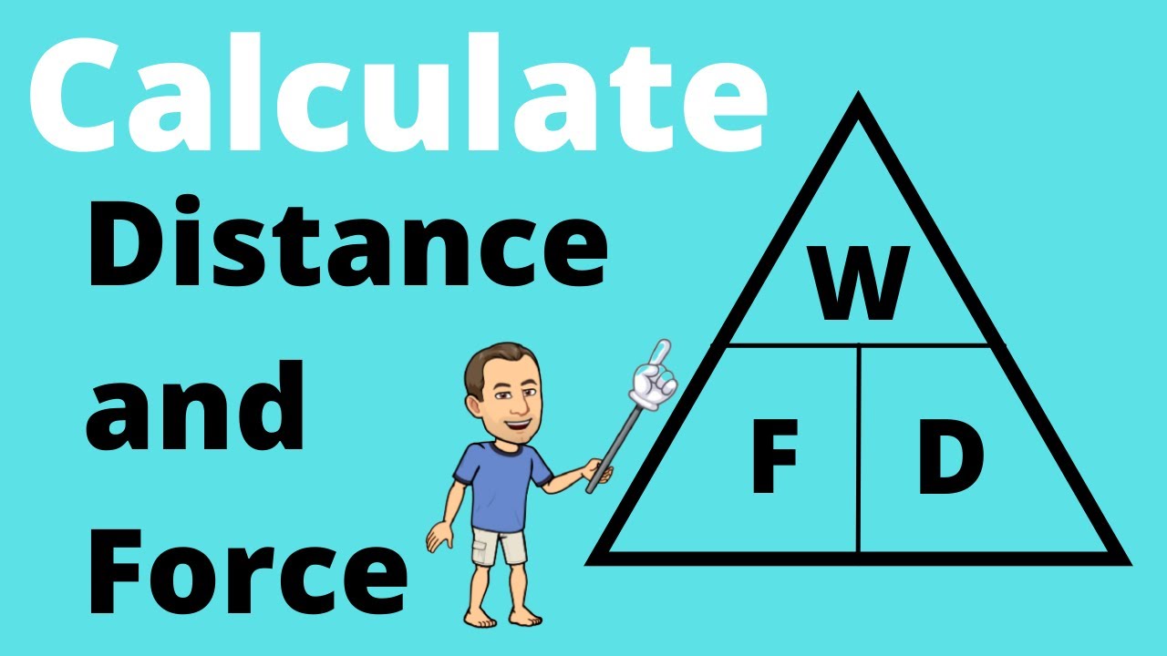 How to Calculate Force | plus | How to Calculate Distance | Physics |