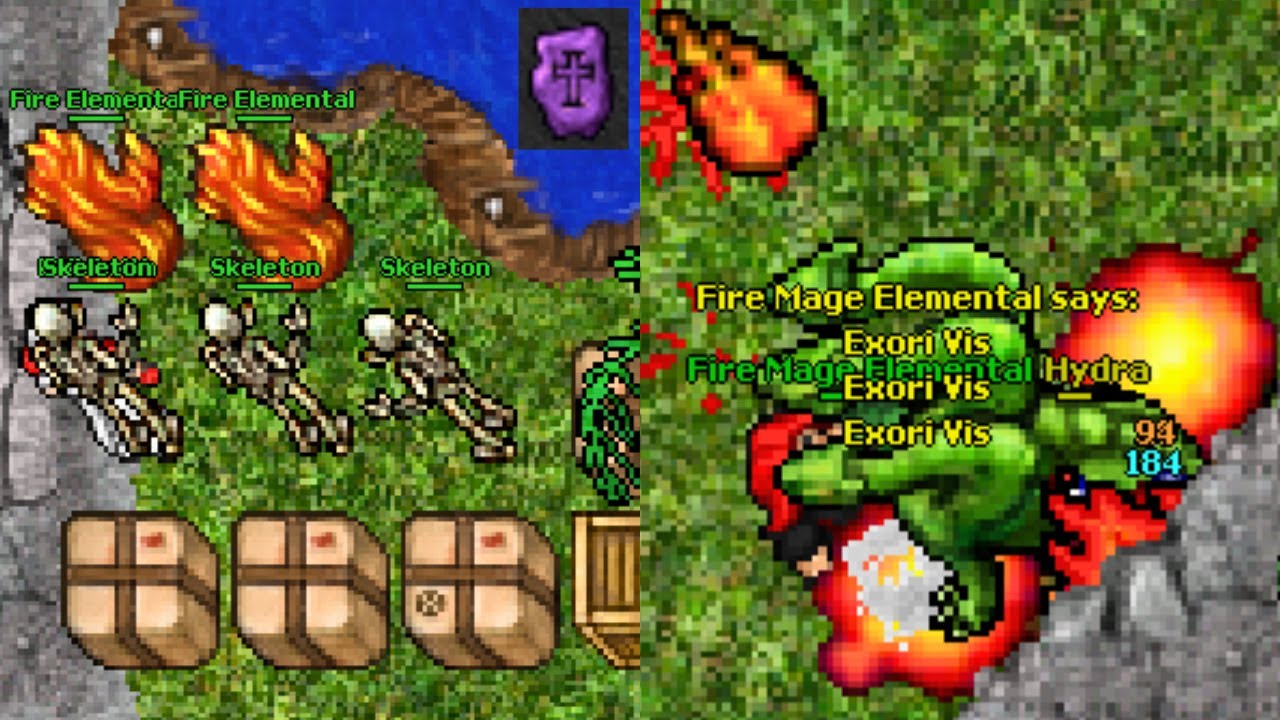 THE MOST UNSUAL SOLO HYDRA HUNT IN OLD TIBIA BY MS 88 (Calmera 2006 7.6)