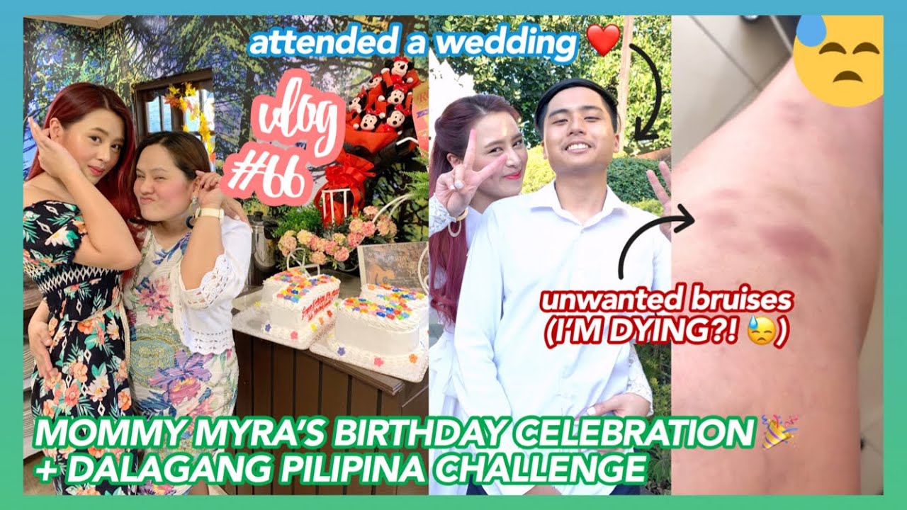 Vlog #66: 3 Days in Nueva Ecija (Mommy Myra's birthday, attended a wedding, I'M DYING?! 😓)
