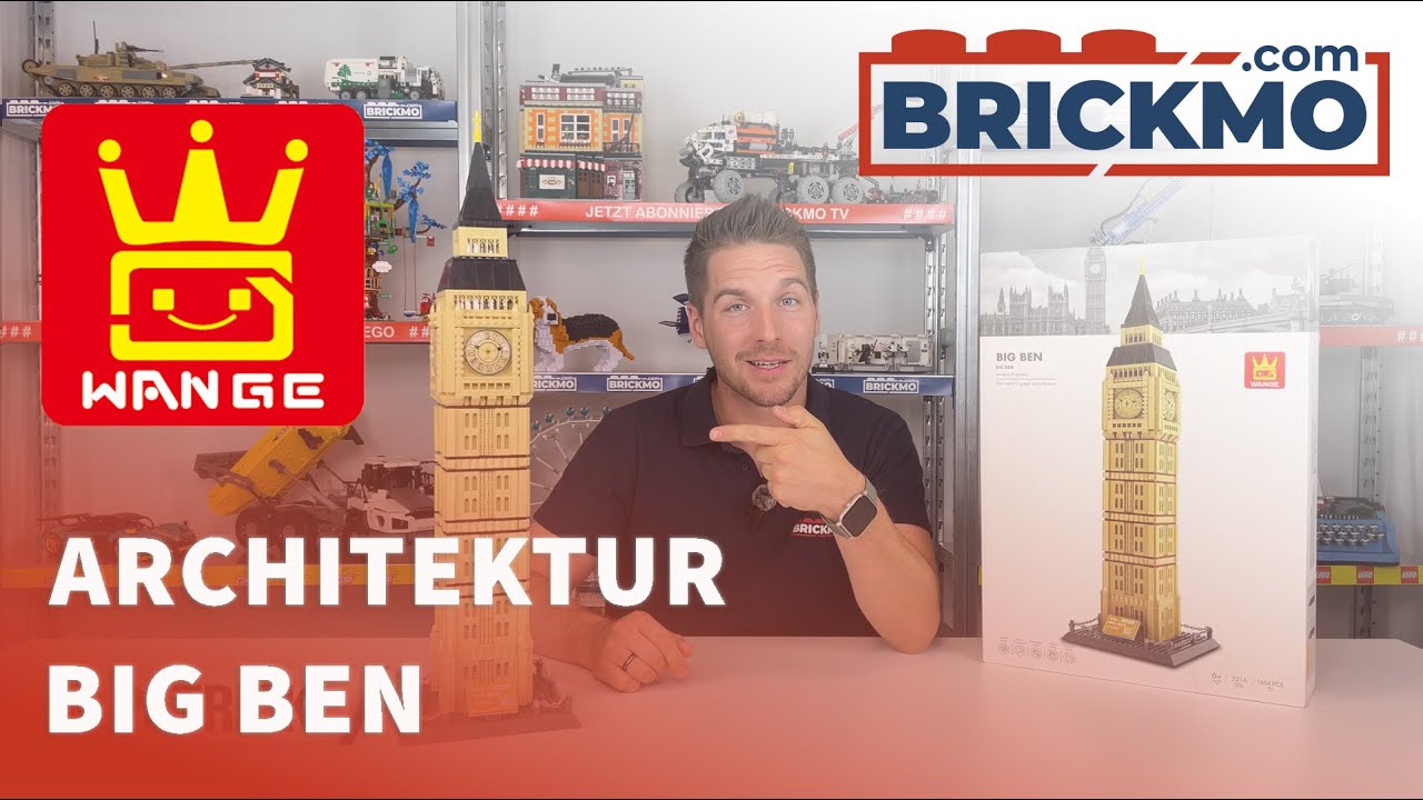 BRICKMO.com - Wange Big Ben (Elizabeth Tower) W5216