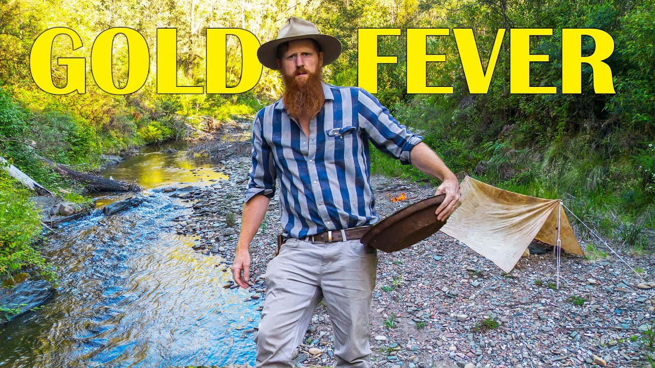 Hunting GOLD the Old Way / Camping like a Pioneer on the Australian Frontier
